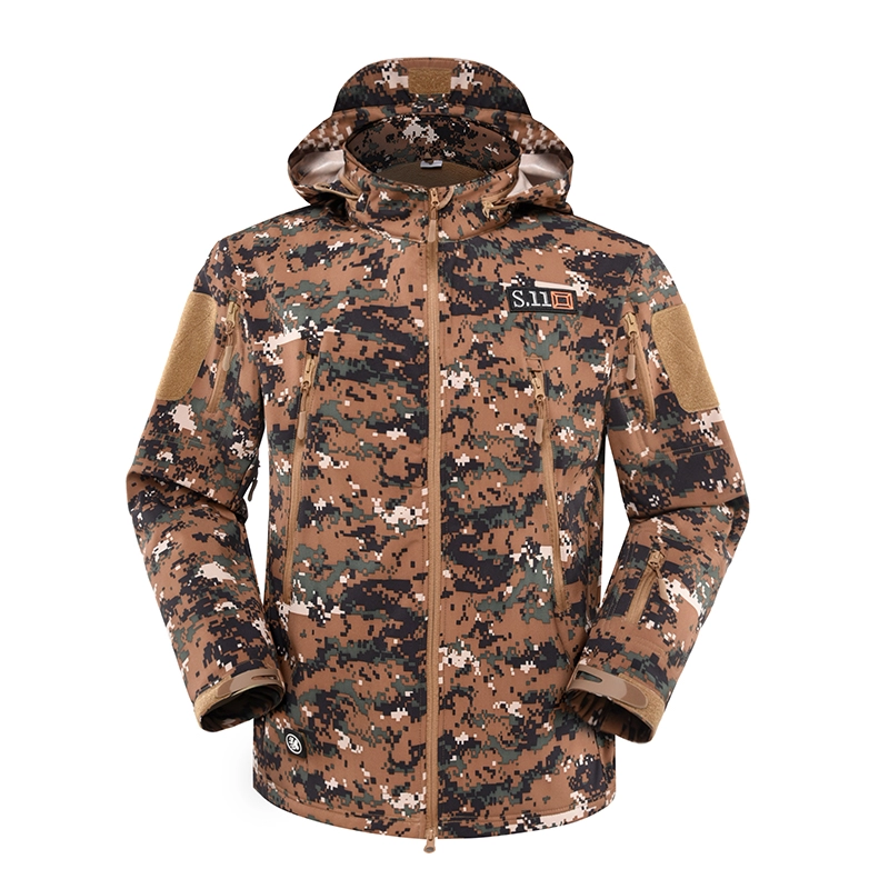 Veste d'hiver militaire multi camouflage pour l'entraînement