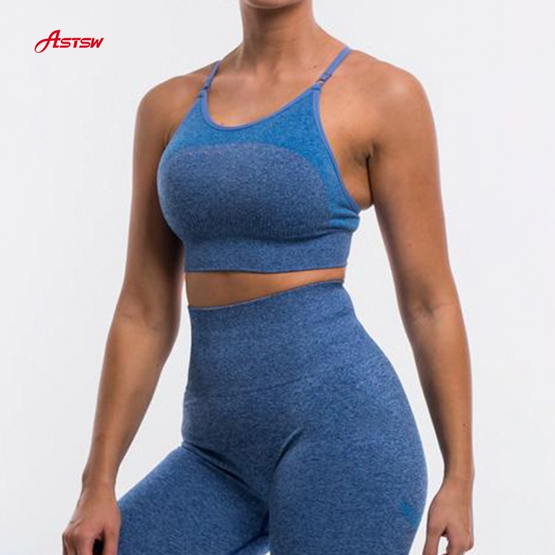 Soutien-gorge de sport sans couture pour femmes