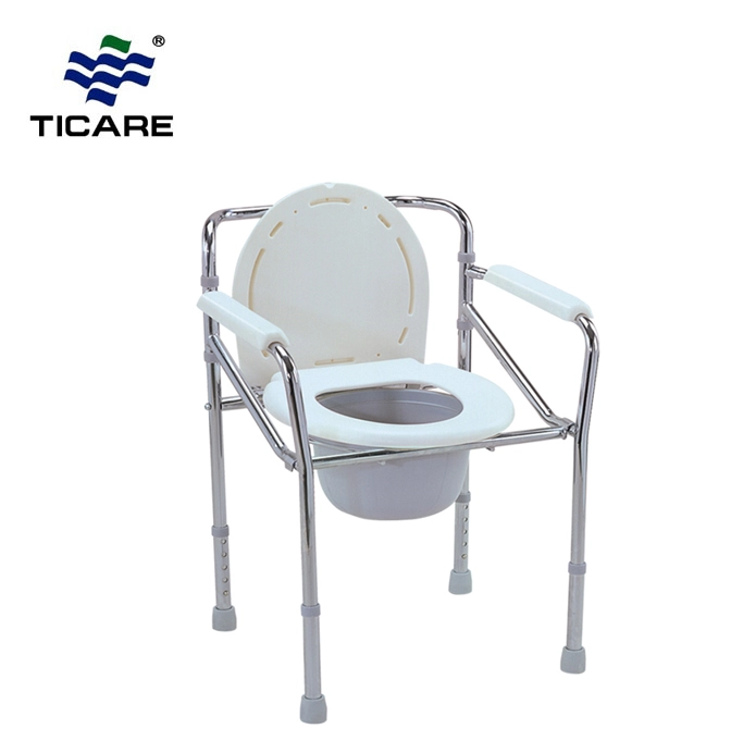Fournitures de thérapie de réadaptation Chaise de toilette pliable approuvée par la FDA