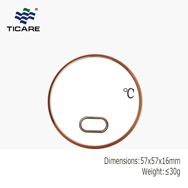 Thermomètre numérique portable sans contact de forme ronde
