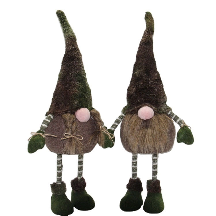 Gnome en peluche avec finition en mousse Père Noël suédois en peluche
