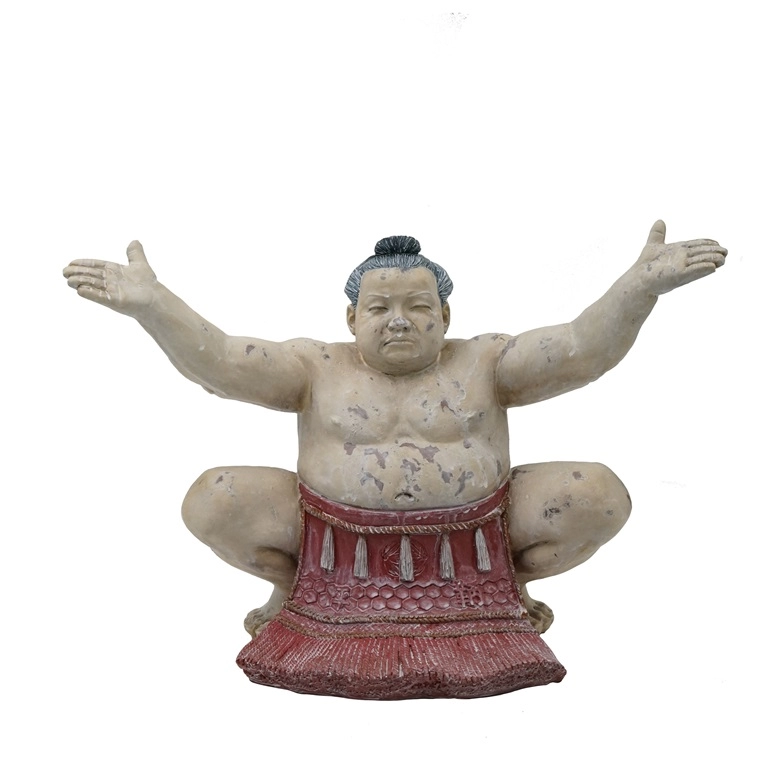 Statue de jardin de lutteur de sumo japonais MGO
