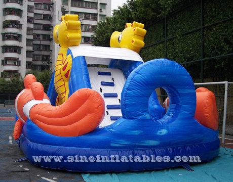 Tobogans gonflables sous-marins pour enfants avec matériel libre de plomo