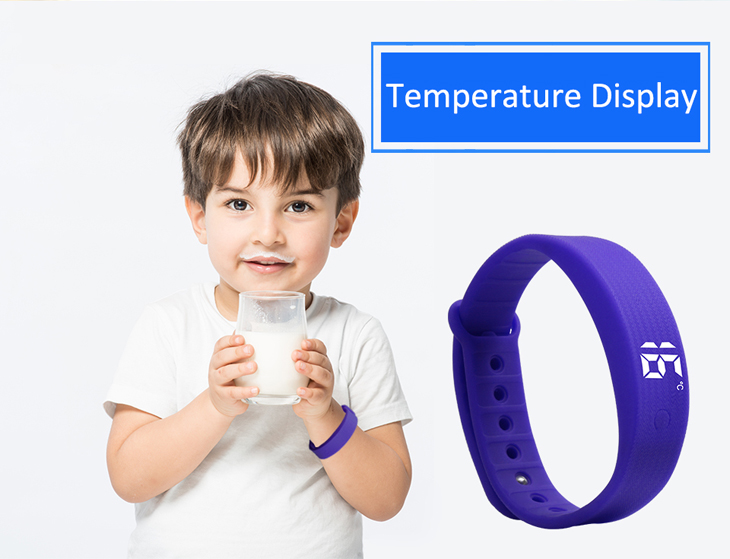 Bracelet de température RFID