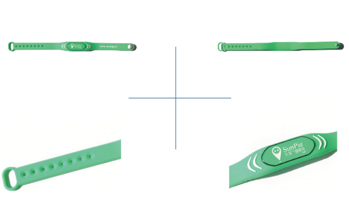 Bracelets en silicone réglables Rfid