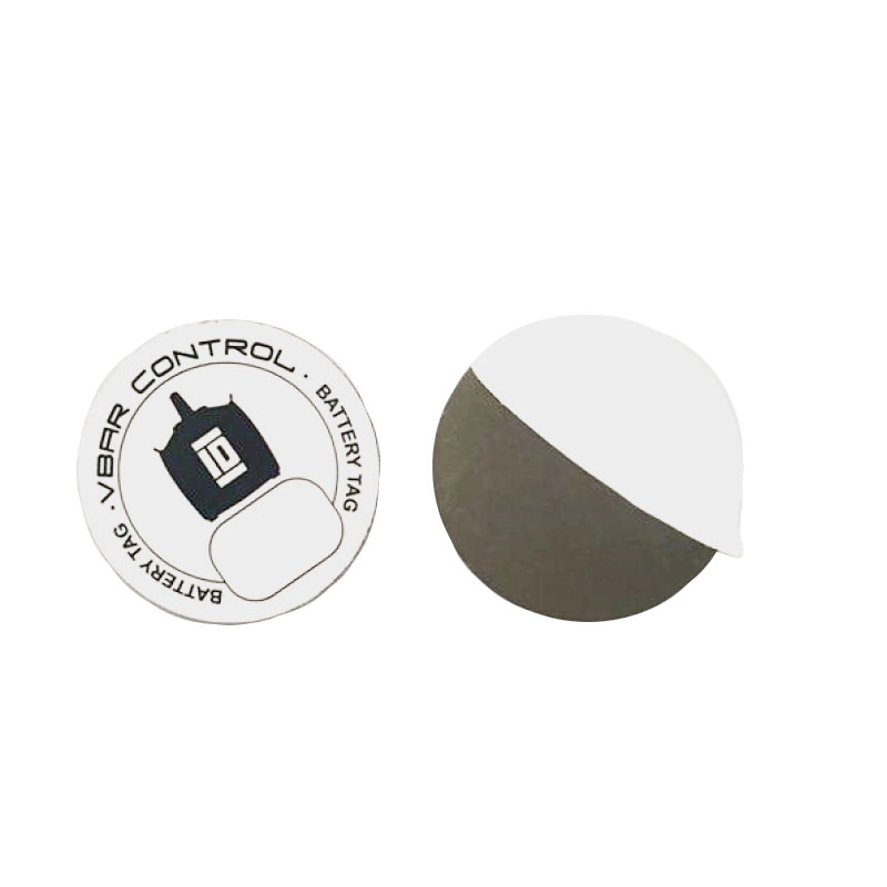 Étiquette de pièce de monnaie dure en PVC NFC anti-métal adhésif HF
