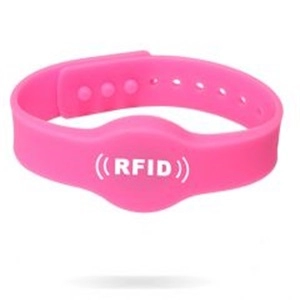 Logo imprimant des bracelets en silicone RFID pour le contrôle d'accès aux événements
