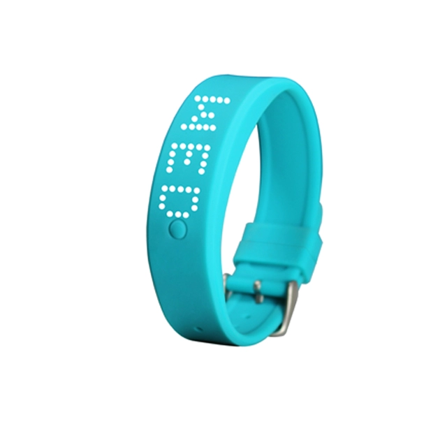 Bracelet de sport RFID en silicone avec podomètre 3D avec compteur de calories