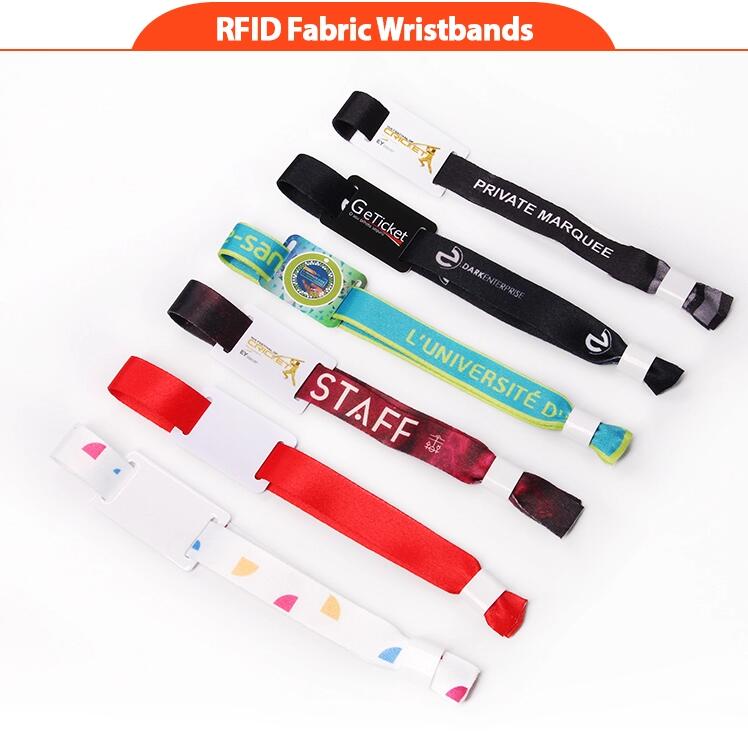 Bracelets Nfc Rfid personnalisés en polyester