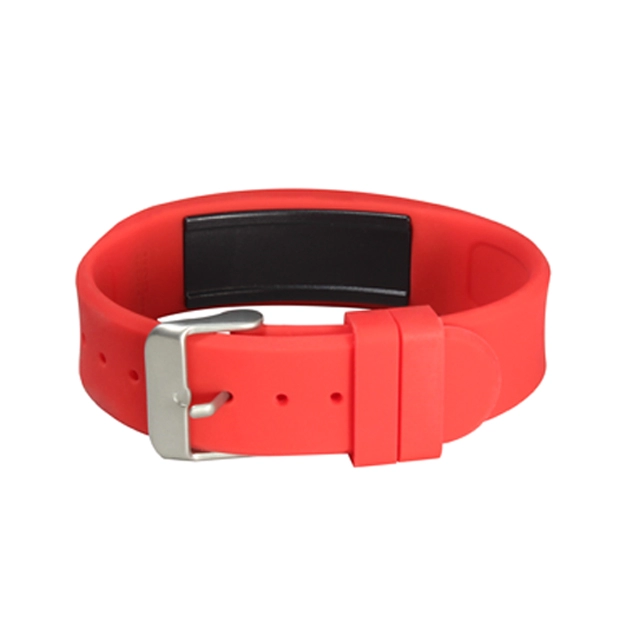 Bracelet de sport RFID en silicone avec podomètre 3D avec compteur de calories