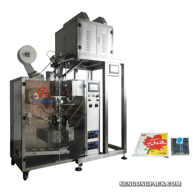Machine de fabrication de sachets de thé Bohea en nylon plat C23DX