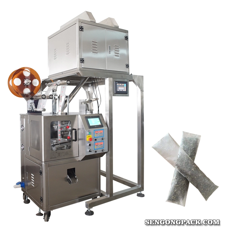 Machine d'emballage de sachets de thé Java en fibre de maïs C20DX