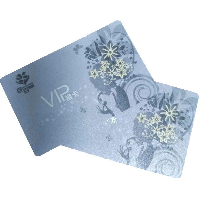 Luxueuse carte de diamant VIP en PVC