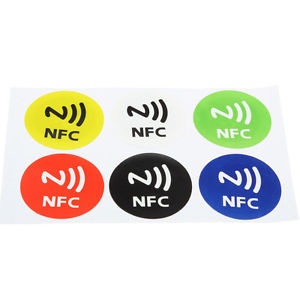 Autocollant d'étiquette NFC Ntag215
