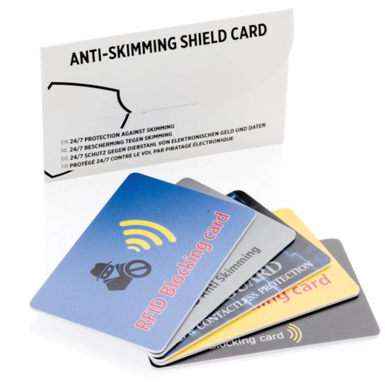 Signal RFID bloquant la carte anti-écrémage rfid protecteur de carte de crédit bloqueur