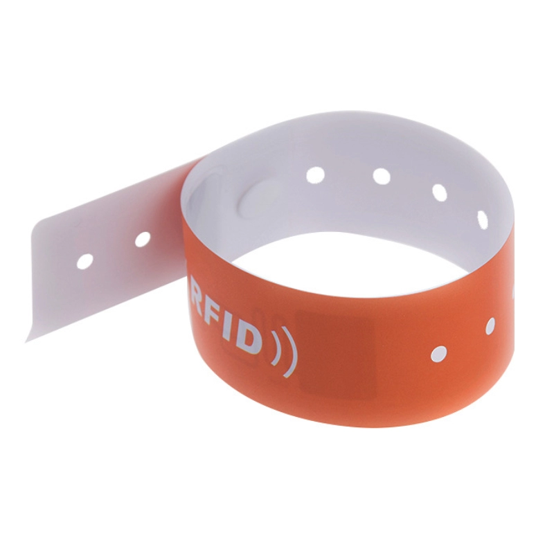 Bracelets de suivi de soins de santé RFID jetables personnalisés