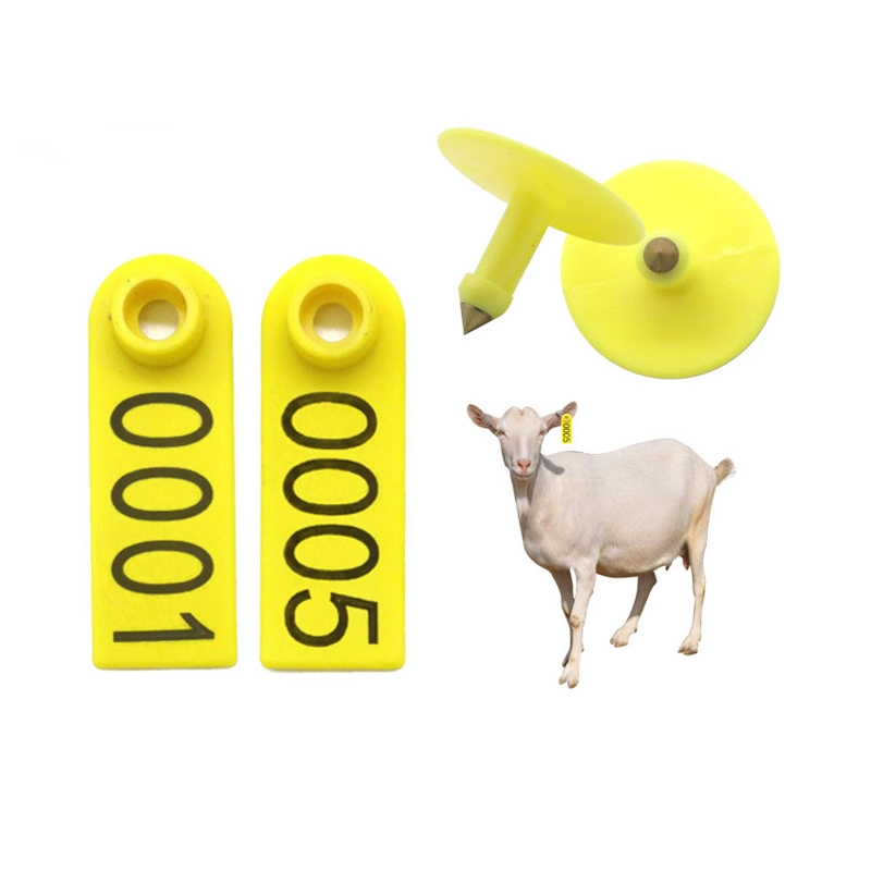 Étiquette d'oreille de chèvre de mouton en plastique TPU de ventes chaudes