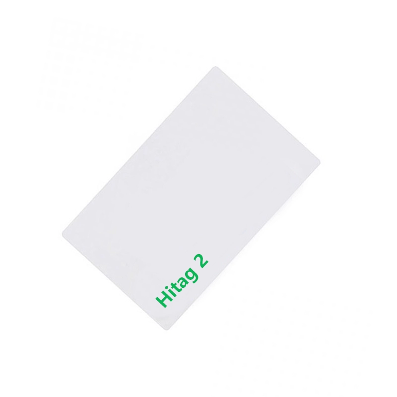 Carte de contrôle d'accès RFID blanche 125KHz Hitag2 256Bits