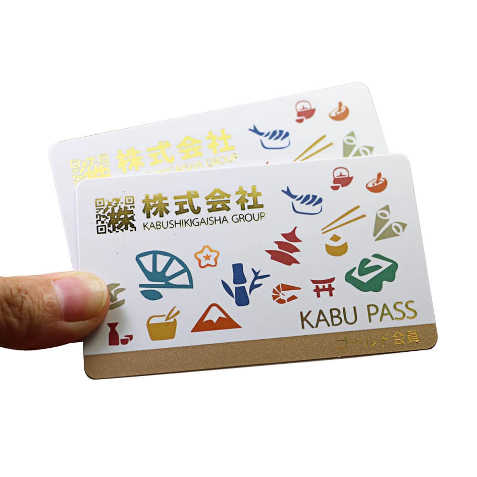 Cartes de membre personnalisées sans contact Ntag215 NFC RFID