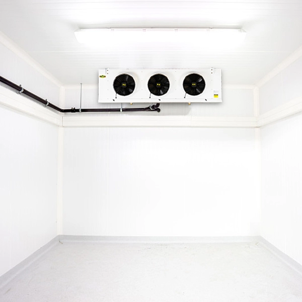 Évaporateur d'entreposage frigorifique efficace à dégivrage d'eau par recirculation