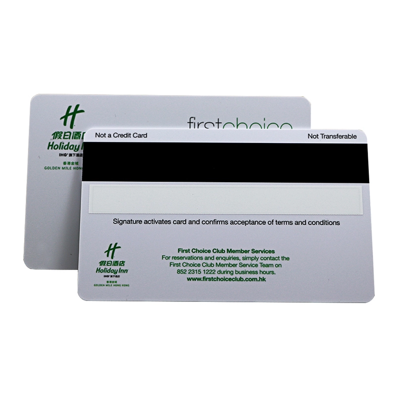 Cartes-clés adaptées aux besoins du client d'hôtel de T5577 RFID avec la bande magnétique
