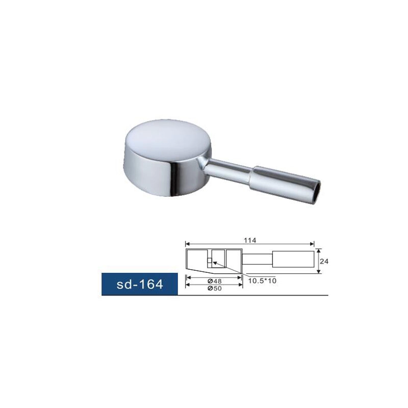 Cartouche de 40 mm – Poignée de commande universelle de rechange pour robinet à poignées mixtes Chrome