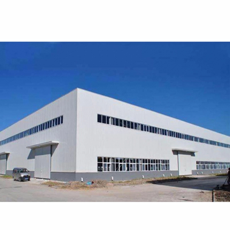 Maison d'entrepôt à structure métallique préfabriquée de haute qualité