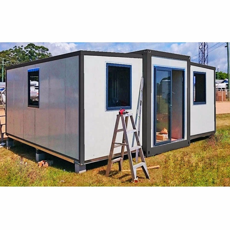 Maison de conteneur mobile extensible de 40 pieds à technologie avancée, facile à installer