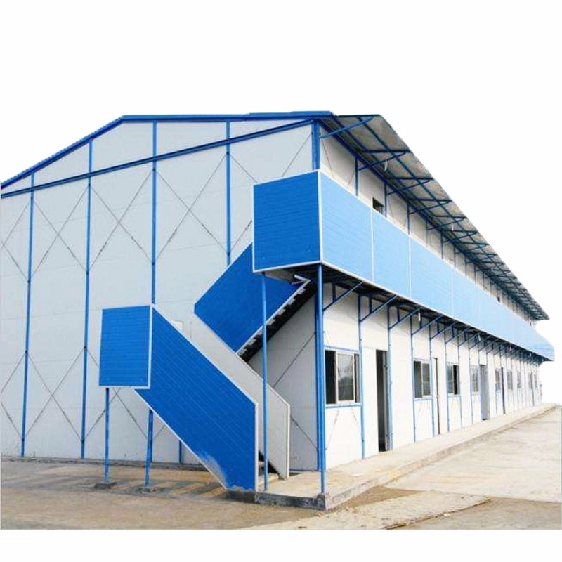 Structure en acier légère de vente directe d'usine k maison/dortoir