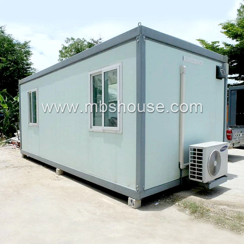 Maison économique portative modulaire de maison de conteneur détachable préfabriquée
