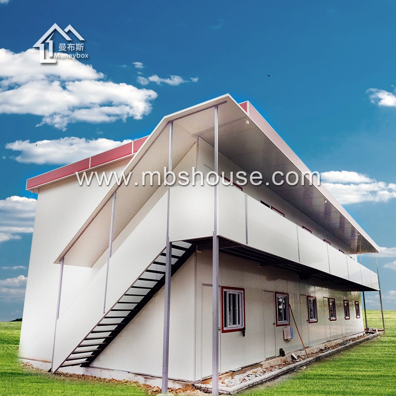 Conception de maison préfabriquée à ossature d'acier moderne de maisons prêtes à l'emploi fabriquées en Chine