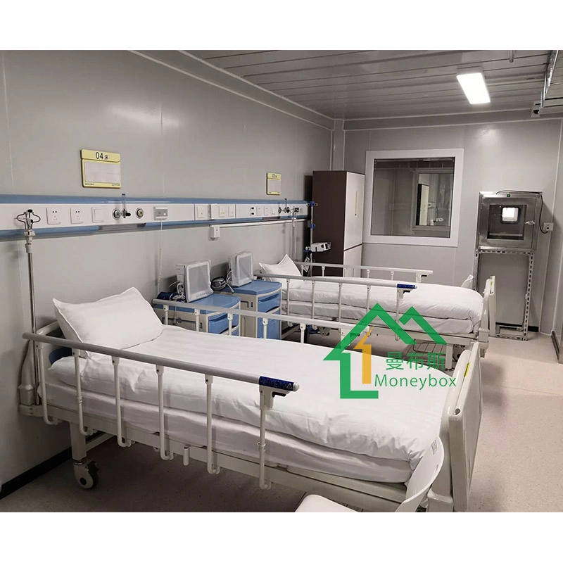 Le gouvernement rapide d'Assemblée projette la Chambre d'hôpital de clinique mobile de conteneur préfabriqué