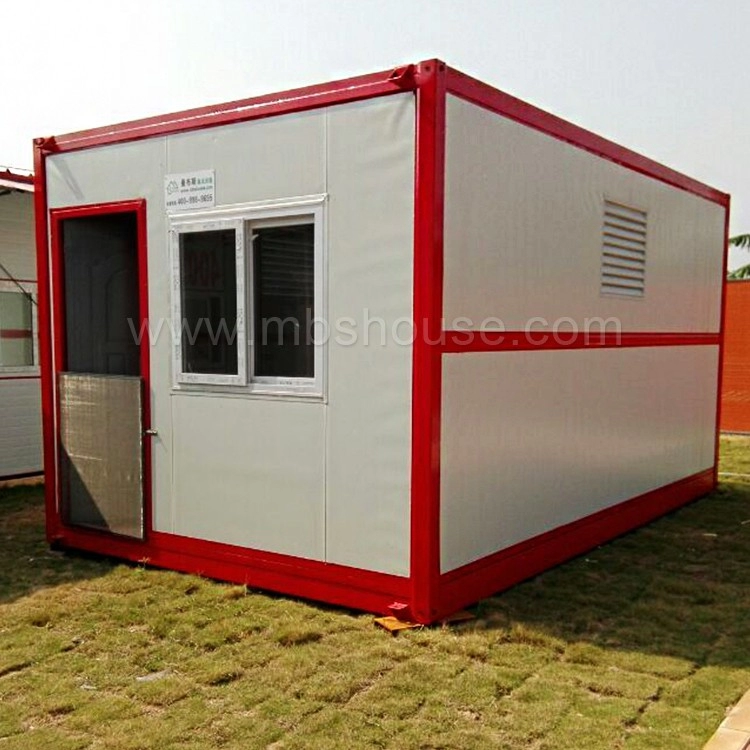 Maison mobile de conteneur de maisons minuscules modulaires préfabriquées se pliantes