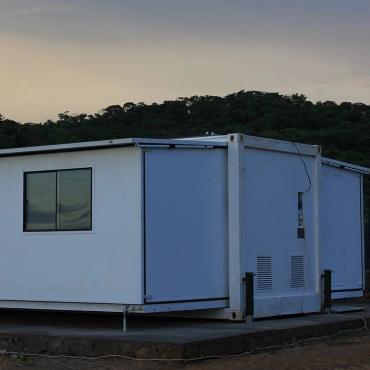 Maison de conteneur extensible mobile de 20 pieds 40 pieds en Australie avec salle de bains