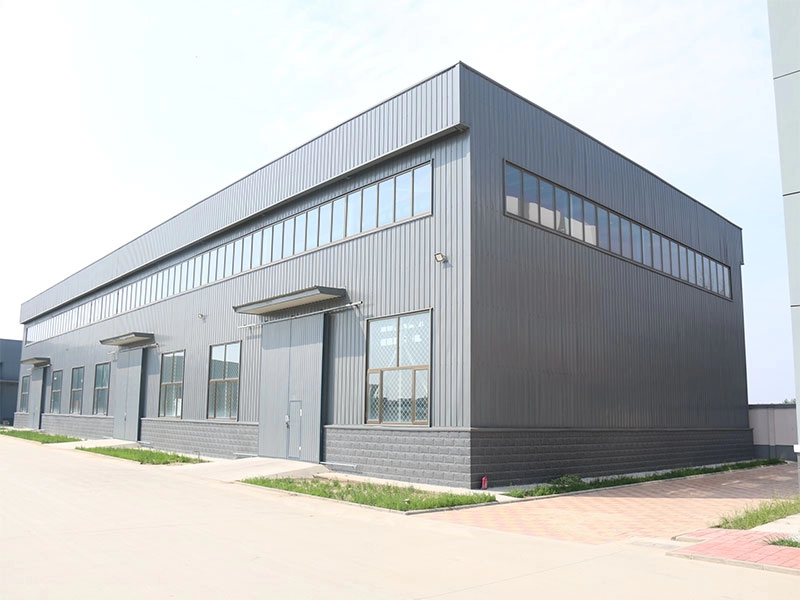 Construction d'entrepôt structurel de bâtiment d'atelier à ossature d'acier à faible coût