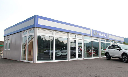 magasin de wagons porte-conteneurs