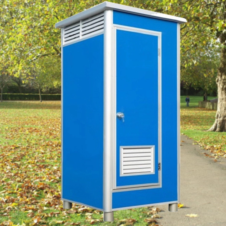 Toilettes publiques portables faciles à installer, sandwich EPS, toilettes mobiles sanitaires