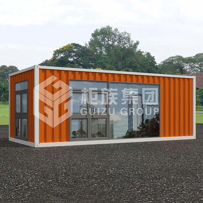 Immeuble de bureaux préfabriqué de conteneur d'expédition modulaire de nouvelle conception