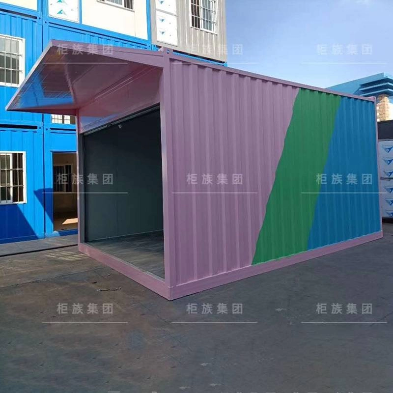 Ateliers de conteneurs rénovés en usine fabriqués en Chine avec du matériel galvanisé