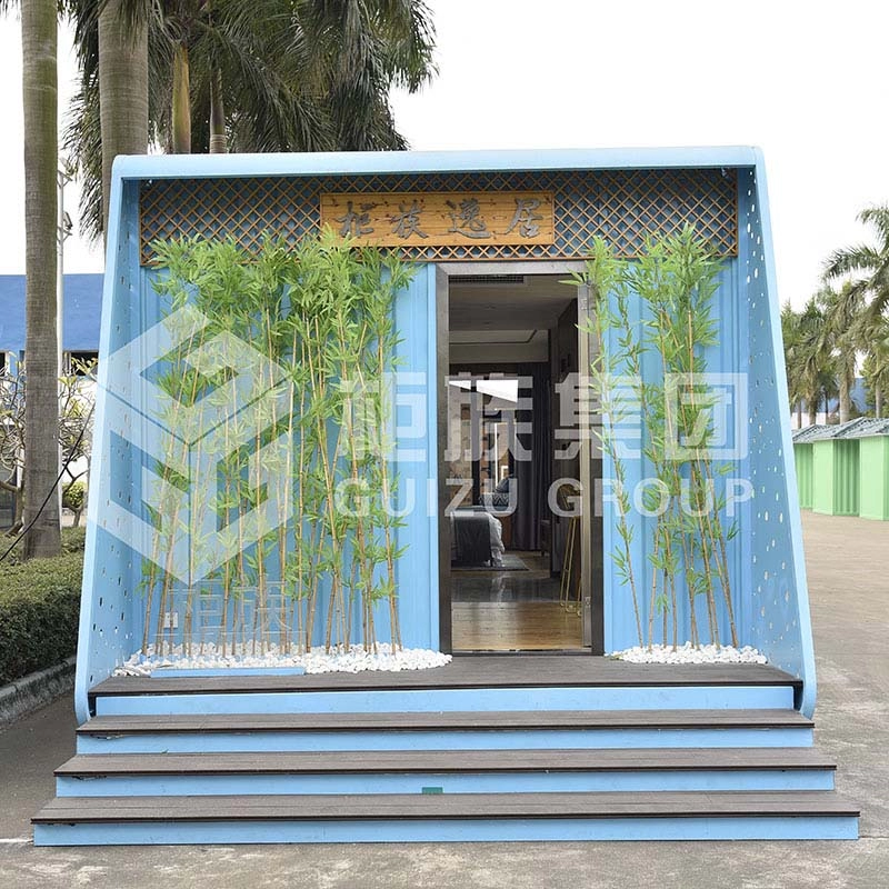 Hôtel mobile préfabriqué de fabricant OEM Chine en placage ondulé