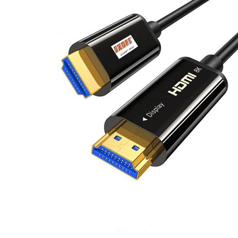Câble HDMI à fibre optique 8K UHD 60 Hz à 18 Gbit/s ultra haut débit