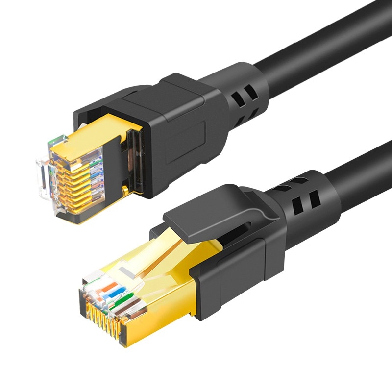 Câble de raccordement Ethernet Cat8 RJ45-RJ45 UTP STP/FTP,SFTP et SSTP