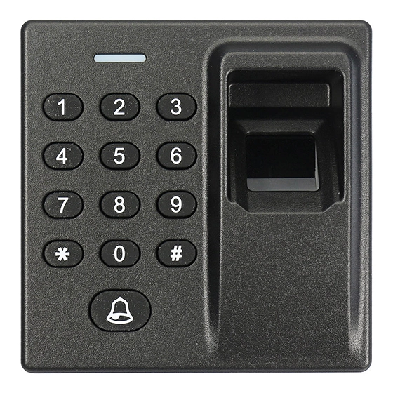 Serrure de porte de dispositif de contrôle d'accès d'empreinte digitale avec USB