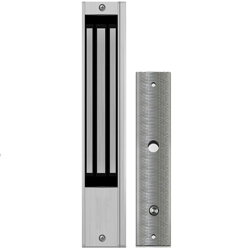 Serrures de porte magnétiques électriques à porte unique, avec fonctions LED, capteur de porte et sonnerie pour l'accès aux portes