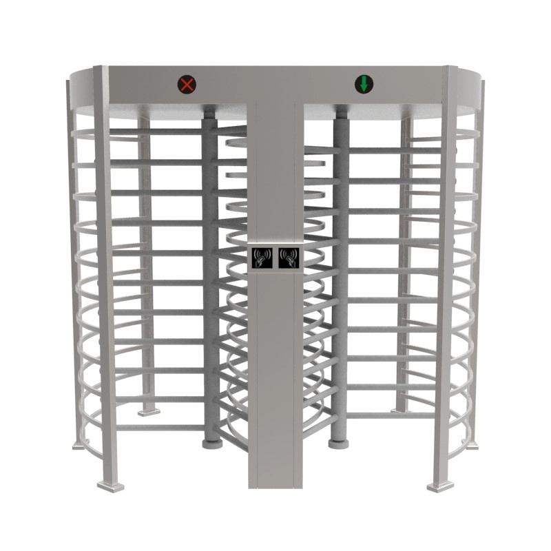 Système de contrôle d'accès de porte de tourniquet de pleine taille d'entrée de sécurité LD-Q808