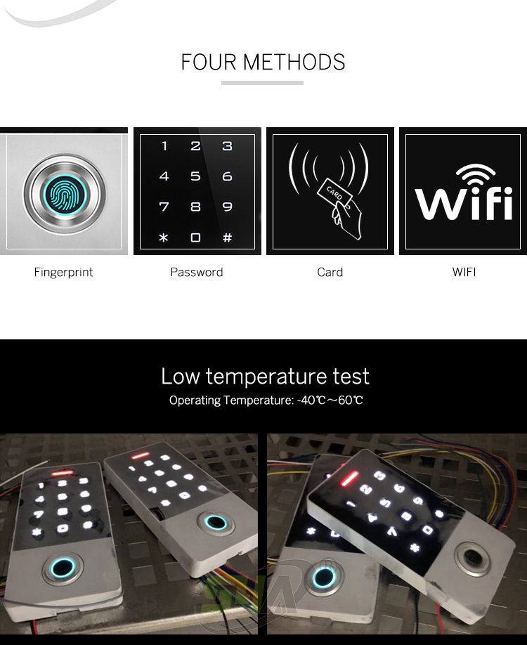 Contrôle d'accès par empreinte digitale WIFI