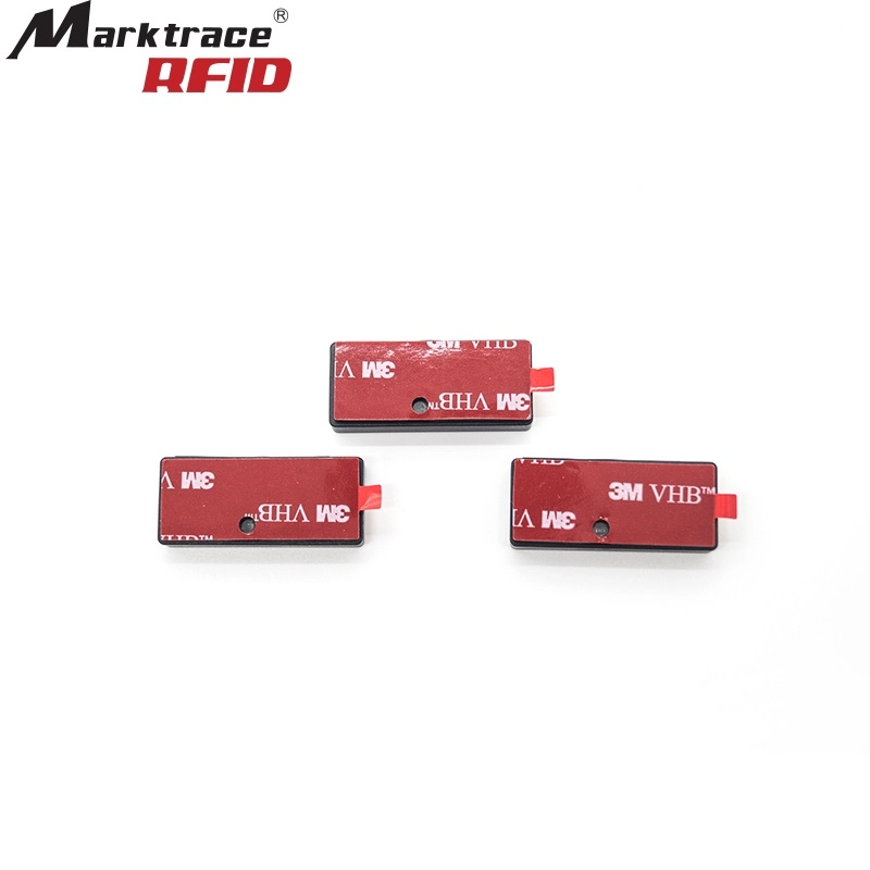 Mini-étiquettes RFID actives autocollantes 2,4 GHz pour la gestion des immobilisations