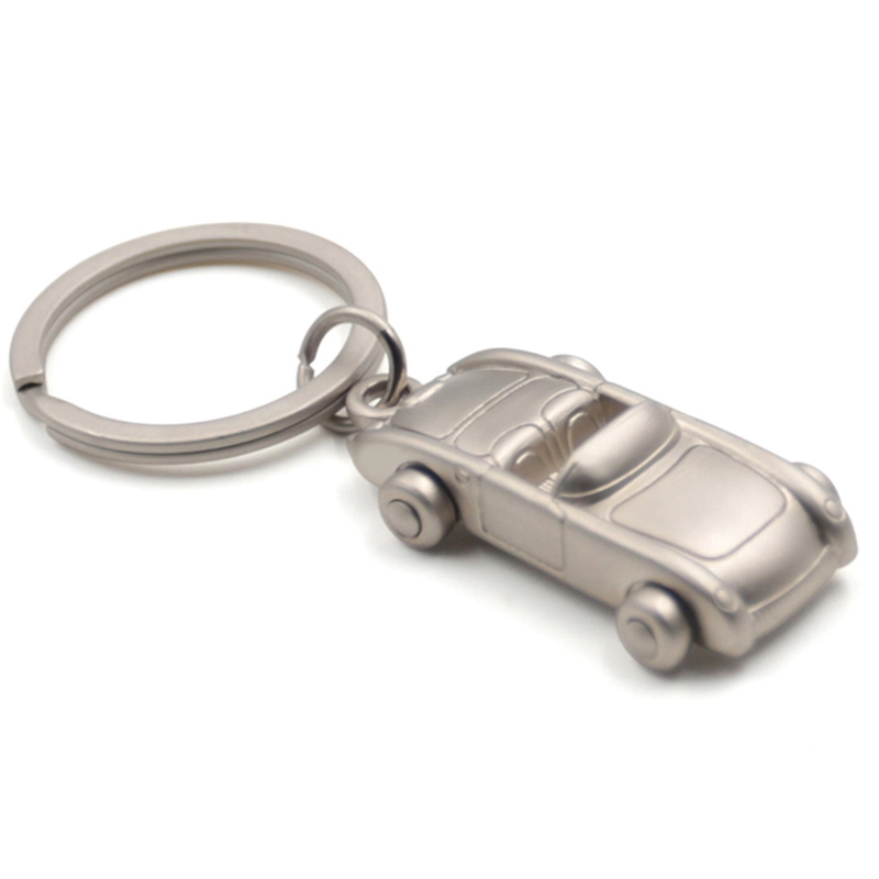 Porte-clés en métal en forme de voiture 3D personnalisé par le fournisseur