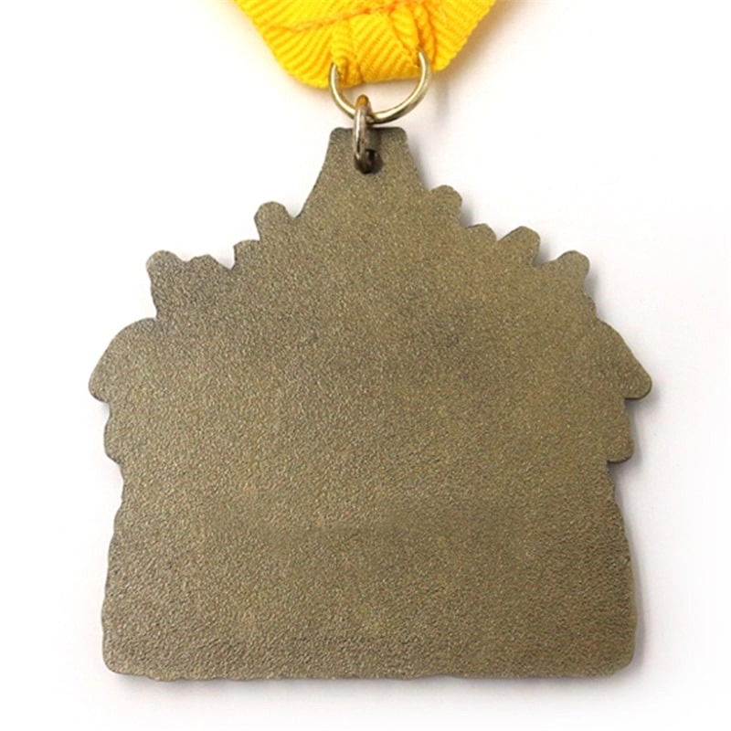 Médaille de course de pont avec logo personnalisé du fabricant