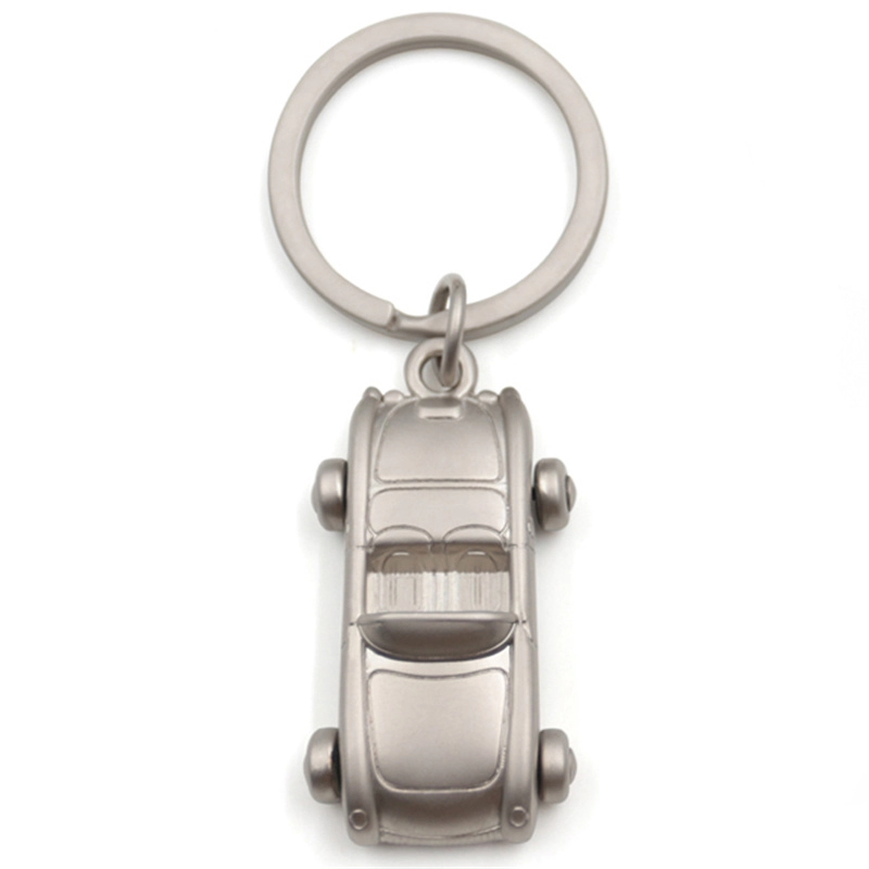 Porte-clés en métal en forme de voiture 3D personnalisé par le fournisseur